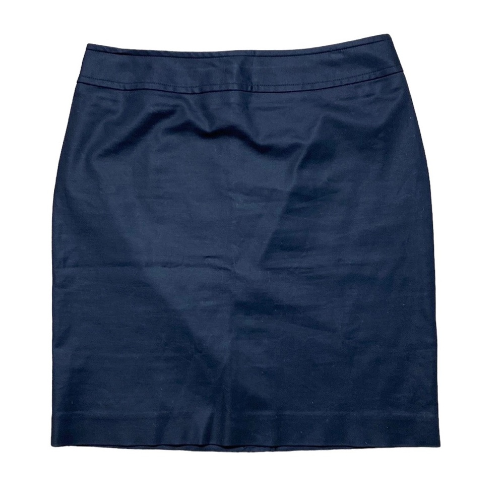 Banana Republic Black Professional Back Zipper Mini Skirt 2